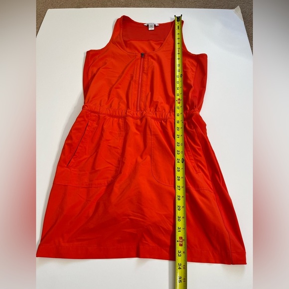 Athleta Expedition Dress Bright Orange Size 4 - Picture 9 of 10